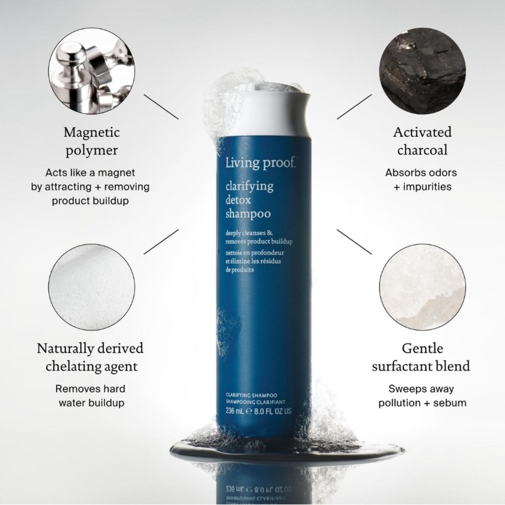 $10❤️‍🔥 Living Proof Clarifying Detox Shampoo 2PK 🚿 NEW Purifying - Picture 2 of 10
